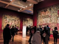 Tapestry room at the Getty